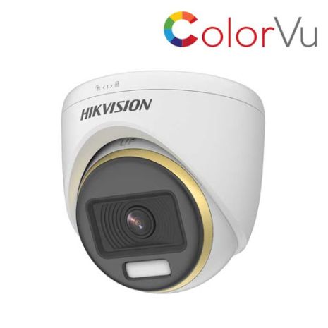 Hikvision DS-2CE70DF3T-MF 2 MP ColorVu Fixed Turret Camera